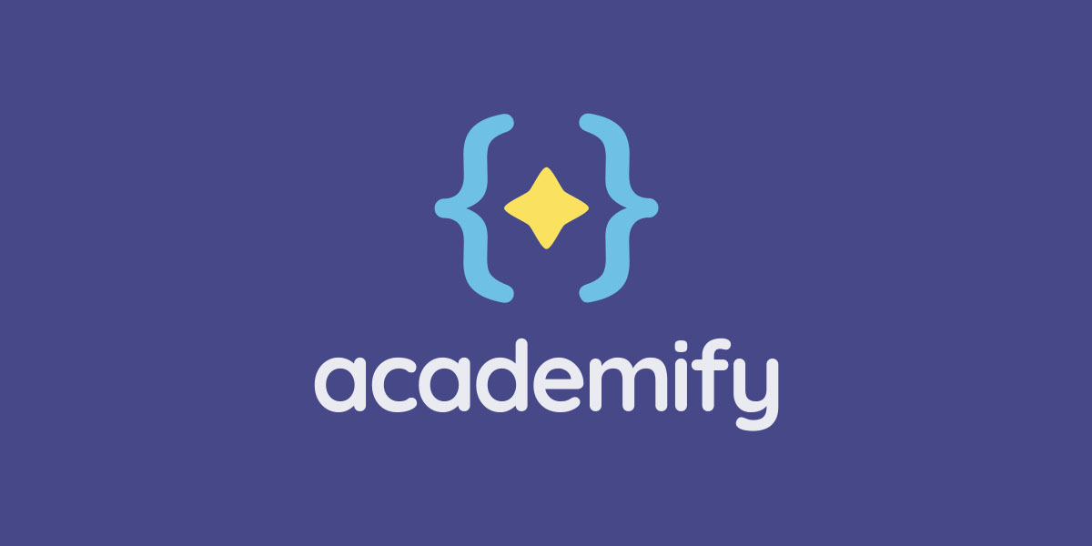Banner da Academify